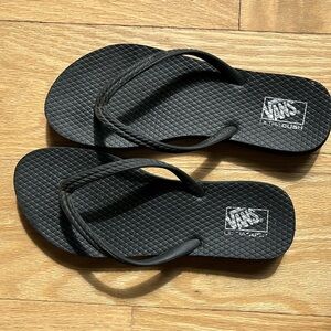 Vans Women’s UltraCush Black Flip Flops